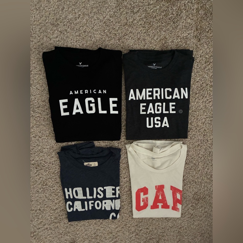 American Eagle and Hollister T-Shirts Bundle